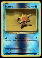 Staryu 30/108 XY Evolutions Reverse Holo Common Pokemon Card - LP