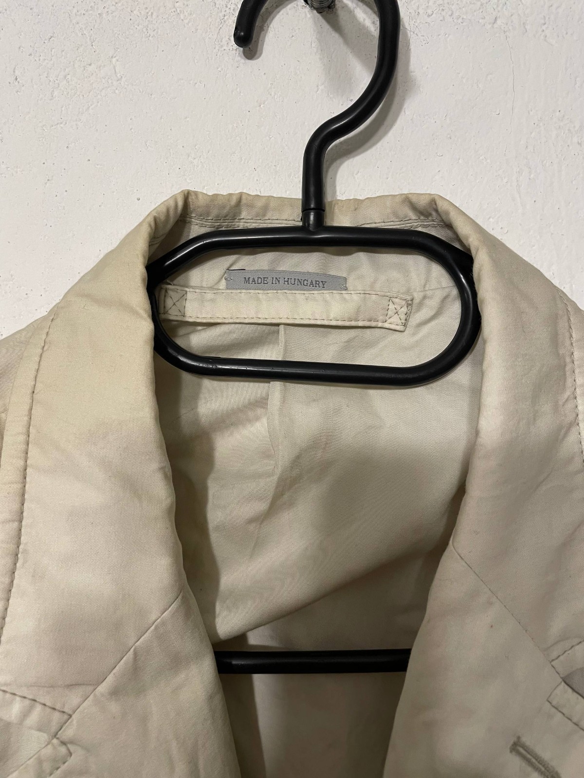 Prada Beige Cotton/Nylon Blazer – Size IT 54 (Made in Italy) thumbnail 3