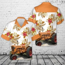 1951 Minneapolis Moline UTU 2wd Tractor Hawaiian Shirt