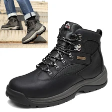 Men's Steel Toe Boots Work Safety Construction Waterproof Boots
