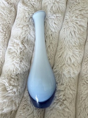 60s Danish Vase by Kastrup Glass Works. 1960s Slender Blue