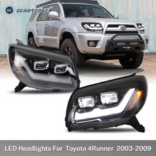 HCmotion LED Headlights For 2003-2009 Toyota 4Runner 4thGEN Animation Sequential