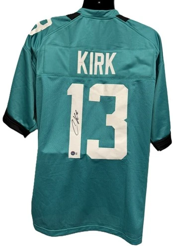 Christian Kirk Signed Auto NFL Football #13 Jersey Beckett COA CC11