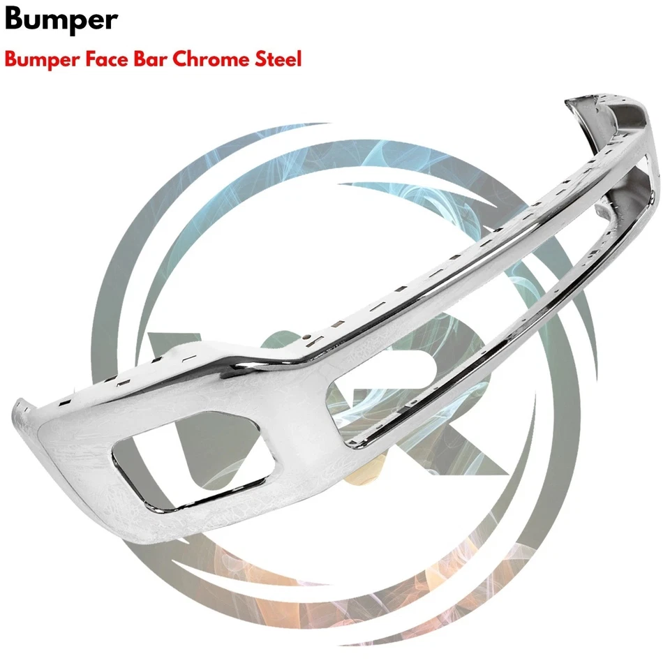 Front Bumper Chrome & Fog Lights Kit For 2011-2016 Ford F-250 F-350 Super Duty Foto 3 de 4