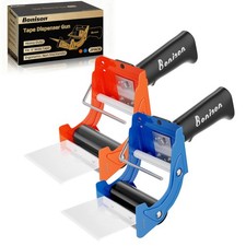 Professional 3-Inch Tape Gun Dispenser, 2-Pack Heavy-Duty Packing Tape Dispen...