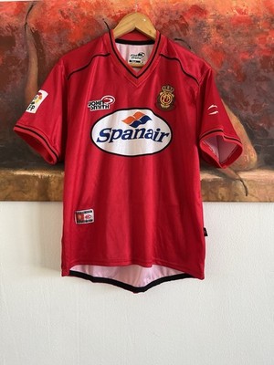 R.C.D Mallorca Spain 2000/2002 Home Soccer Jersey Vintage Football Shirt Size M