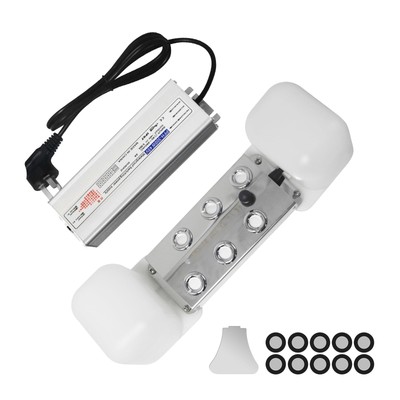 Ultrasonic Mist Maker 6 Head Mist Maker Fogger 5000ml/H Ultrasonic Mister Fog...
