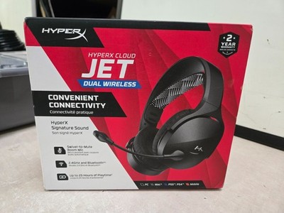 HyperX - Cloud Jet Dual Wireless Gaming Headset for PC, Mac, PS5, PS4 SEALED