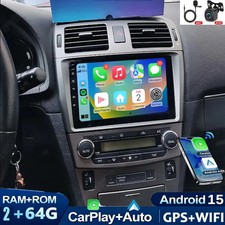 For Toyota Avensis 2009-2015 Android 15 Carplay Stereo Radio GPS Sat Head Unit