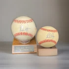 2 Nolan Ryan Autograph Signed Baseballs