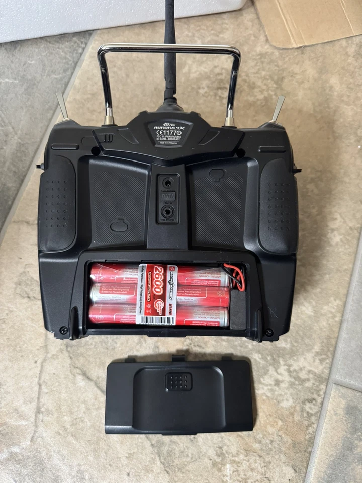 Hitec Aurora 9X Transmitter 2.4Ghz AFHSS 9 Channel RC Plane Glider - Image 3 of 4