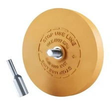 CowboyBOB Decal Remover Eraser Wheel Rubber Eraser Wheel for Drill 1 Pack Solid