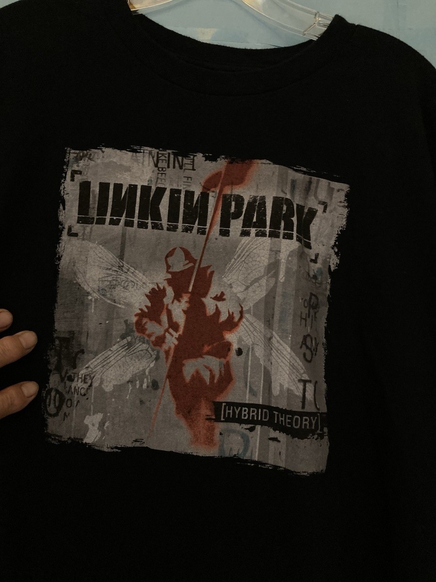 LINKIN PARK HYBRID THEORY Unisex T Shirt ; Size: 2XL; Black