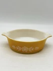Vintage 1970s Pyrex 471-B Gold Butterfly 500 ml Casserole Dish Bowl NO LID