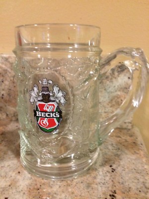 becks beer mug