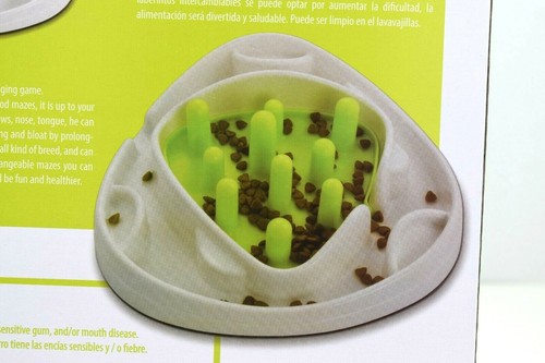 Pet Central Slow Feeder Dog Bowl Bloat Stop Dog Food Bowl Maze Interactive - Picture 6 of 10