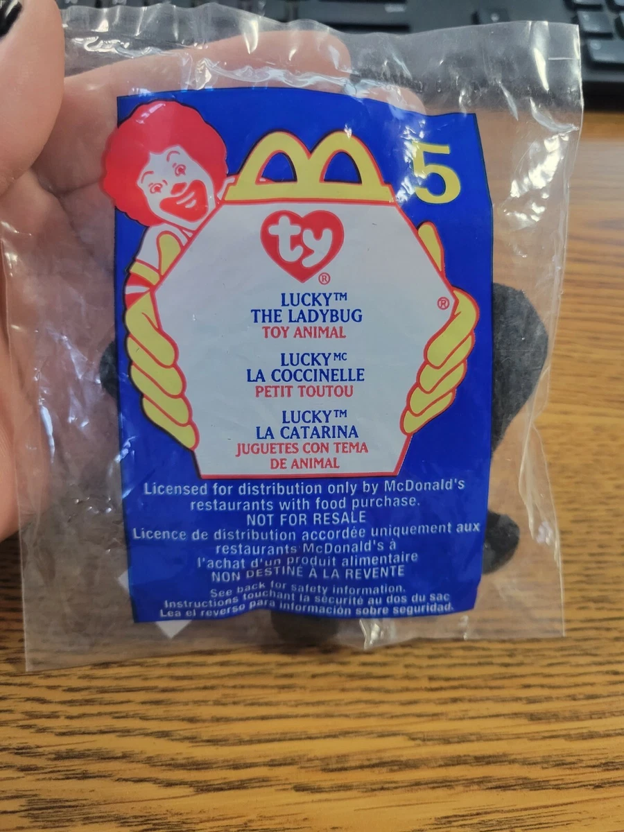 Lucky the ladybug sales beanie baby mcdonalds