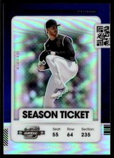 Jonathan Gray 2021 Panini Contenders Baseball # 42 Optic Silver Prizm Colorado R