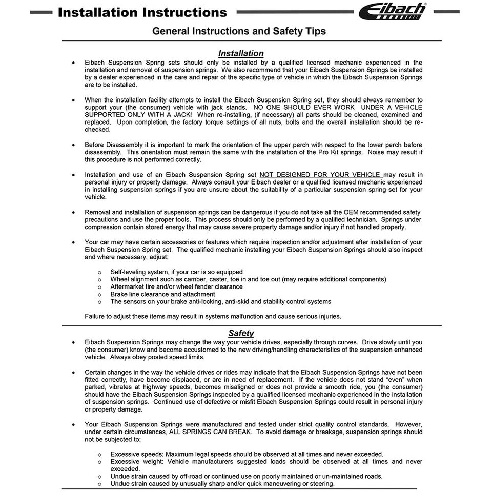Muelles reductores delanteros traseros Eibach 5705.140 PRO-KIT para Mini Cooper R56 2007-15 Foto 2 de 4