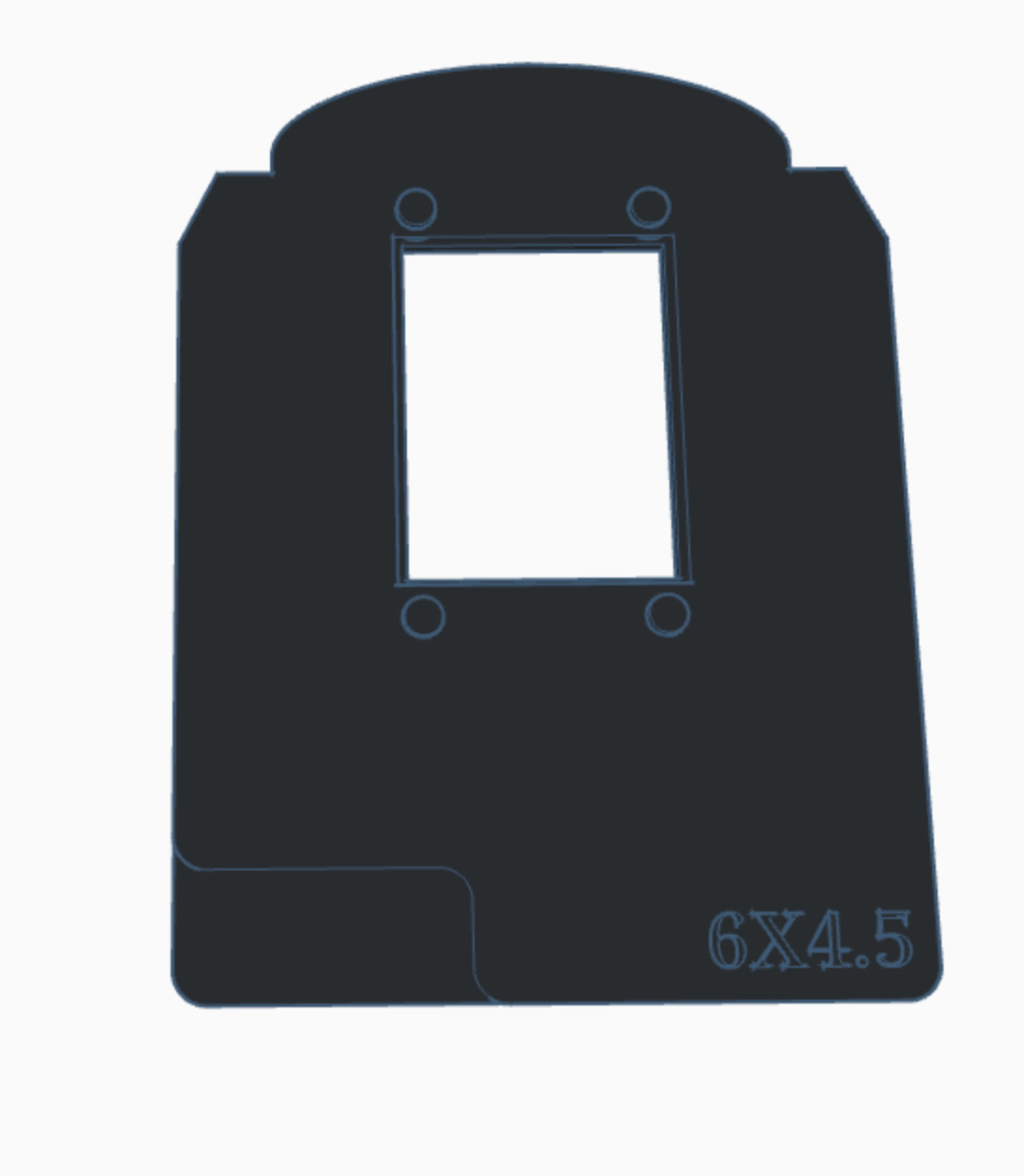 Masque pour agrandisseur OMEGA C760 tous formats avec bordures noires