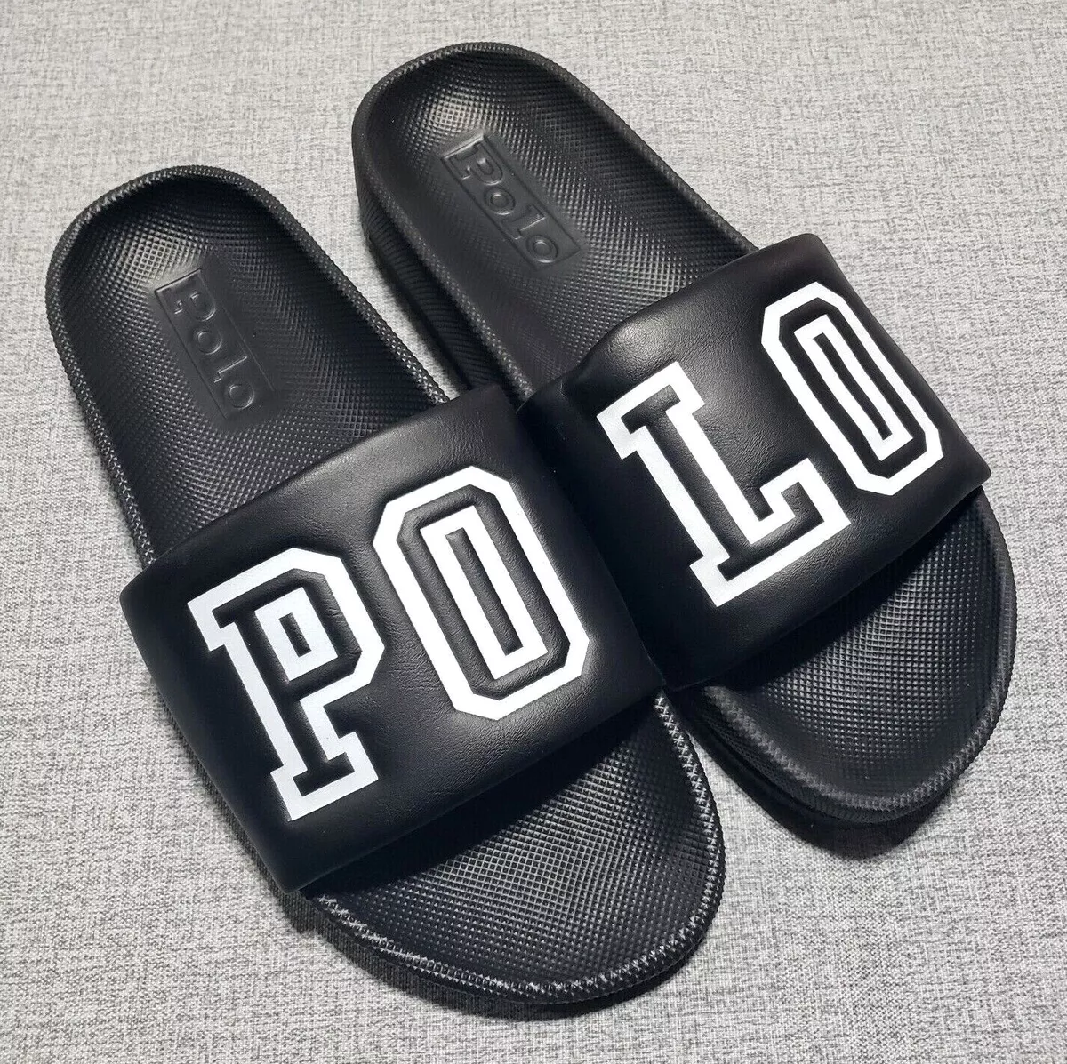 Mens polo ralph lauren hotsell slides
