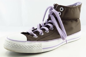 all star marrom cano alto