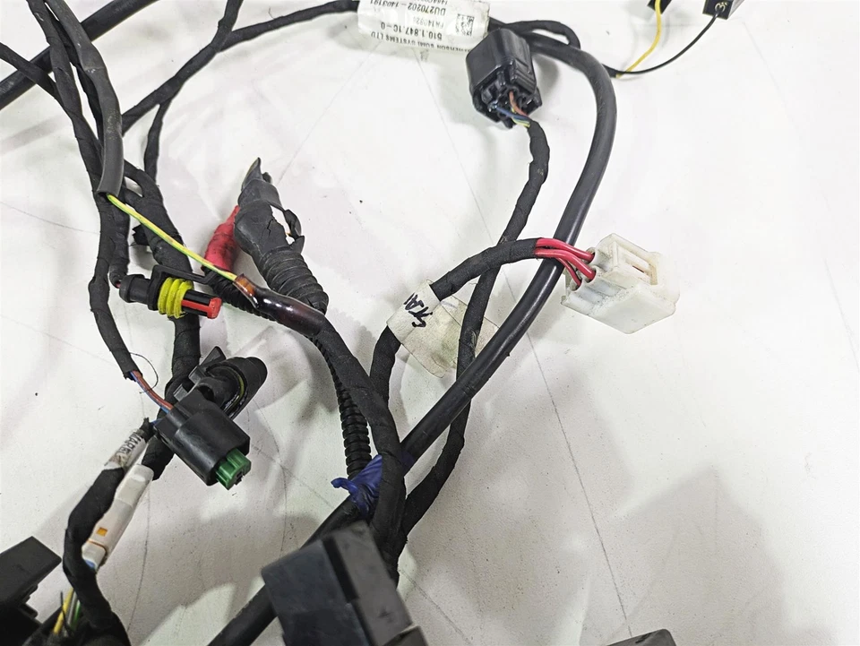 Ducati Hypermotard 821 SP 2015 arnés de cableado principal telar - sin corte 51018451D Foto 3 de 4