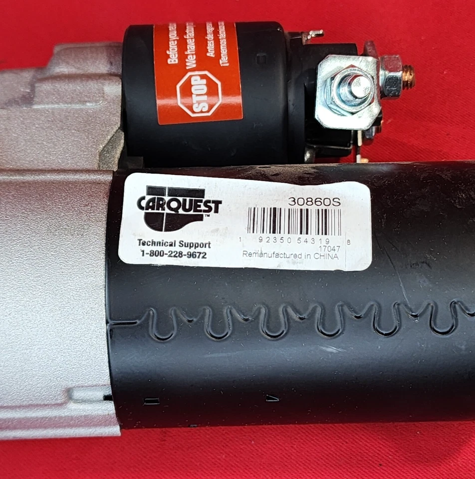 Starter 30860S para 2015-2020 Mercedes-Benz CLS400 E400 S450 S500 SL450 V6 3.0L - Imagem 4 de 4