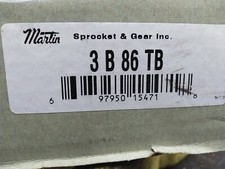 Martin 3 B 86 TB 3-Groove V-Belt Pulley Sheave 8.6" OD uses 2517 Bushing