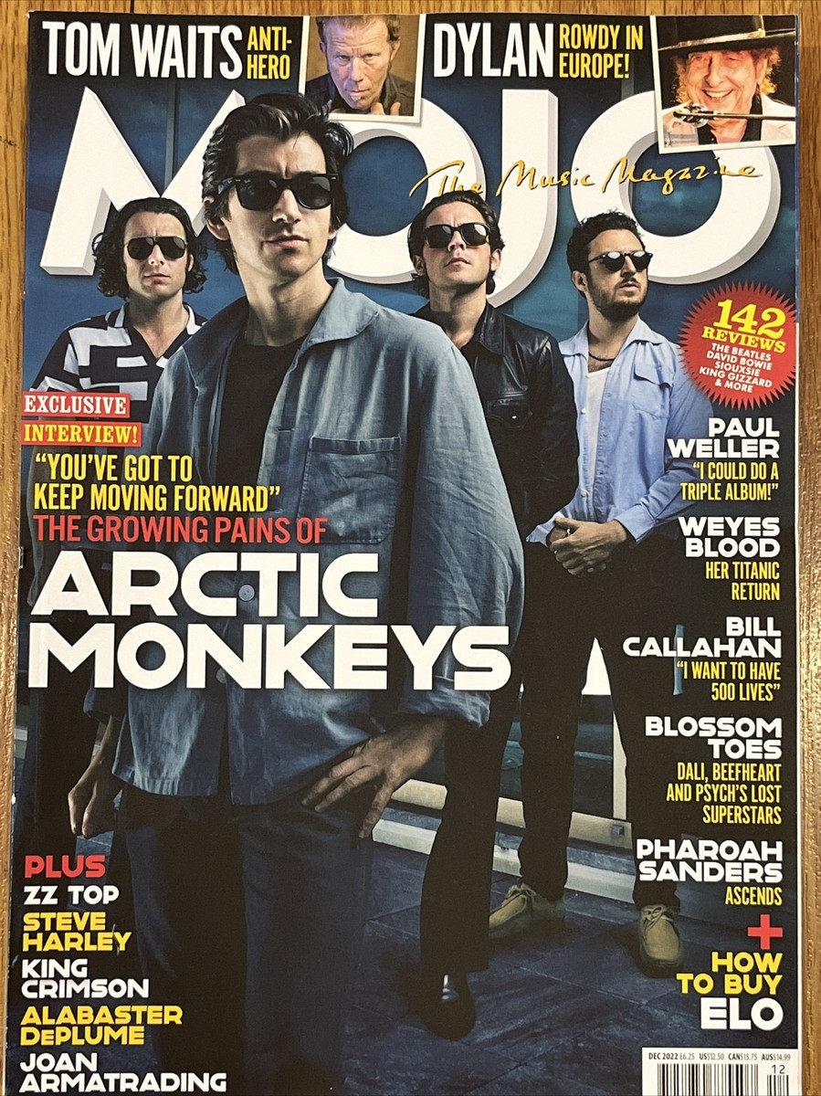 MOJO Magazine December 2022 ARCTIC MONKEYS King Crimson ELO Tom
