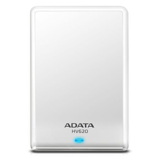 NEW ADATA HV320 1TB White SLIM External HDD Storage Portable USB