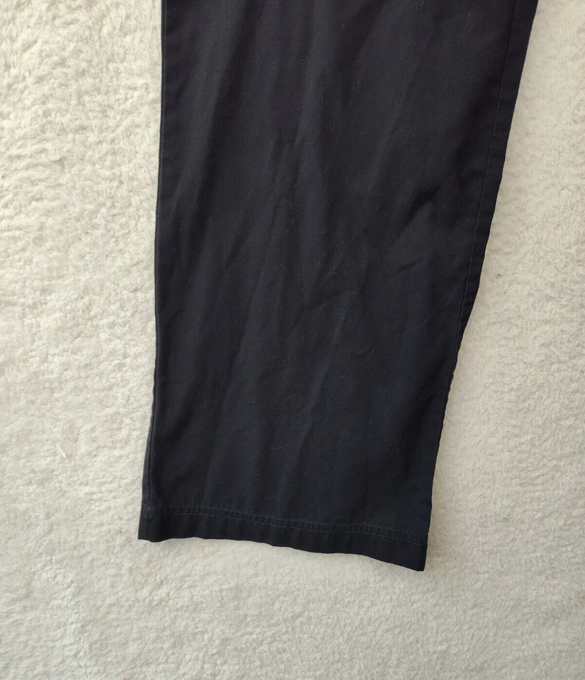 Pantalones Ecko Rojo Mujer Extra Grandes Negros Mezcla Algodón Cordón Ropa Profesional Foto 4 de 4