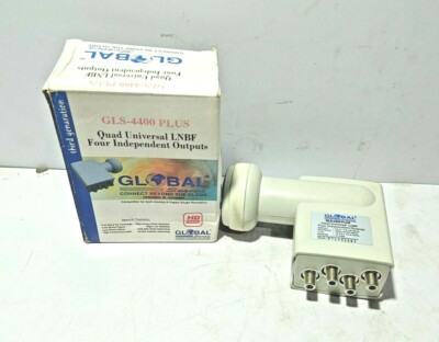 Global GLS-4400 Plus Quad Universal LNBF Four Independent Outputs