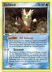 Pokemon Team Rocket Returns  21/109 Delibird Card