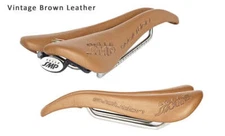 Selle SMP Evolution Saddle with Steel Rails (Vintage Brown)