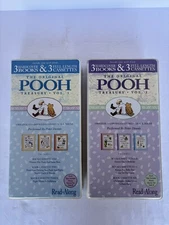 Original Pooh Treasury, Vol. 1 & 2 by Read-Along. 6 Books & 6 Cassettes