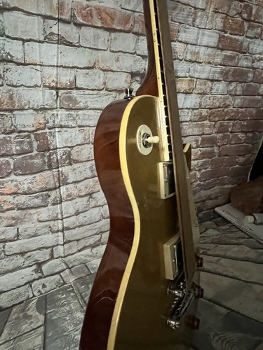 OSCAR SCHMIDT GOLD TOP ELECTRIC GUITAR BRAND NEW MINOR DAMAGE PRIORITY SHIPPING - Picture 17 of 24