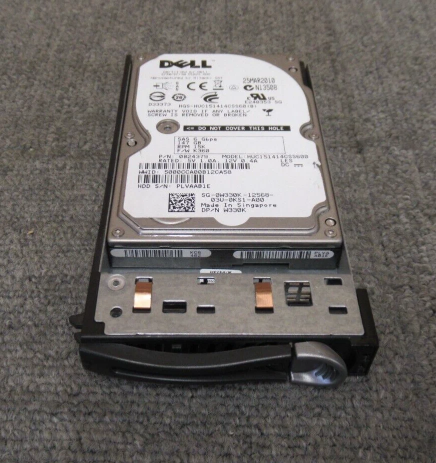 Hitachi HUC151414CSS600 W330K Ultrastar 147GB 15000RPM 64MB 2.5" Hot-Swap HDD - Image 2 of 4