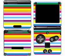 Rainbow 008 Vinyl Decal Skin Cover Sticker for Game Boy Advance GBA SP