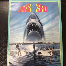 Jaws 3D 1983 Universal Studios Magazine