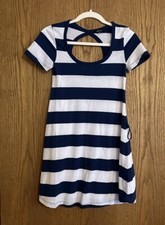 Guess Dress - Blue And White - Size Small