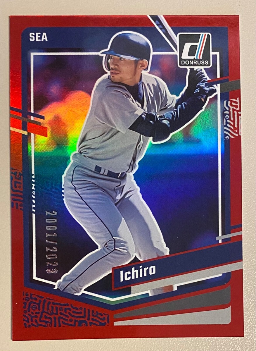 Ichiroページ ICHIRO 2023 Panini Donruss Holo Red #194 Mariners 2001/2023 | eBay