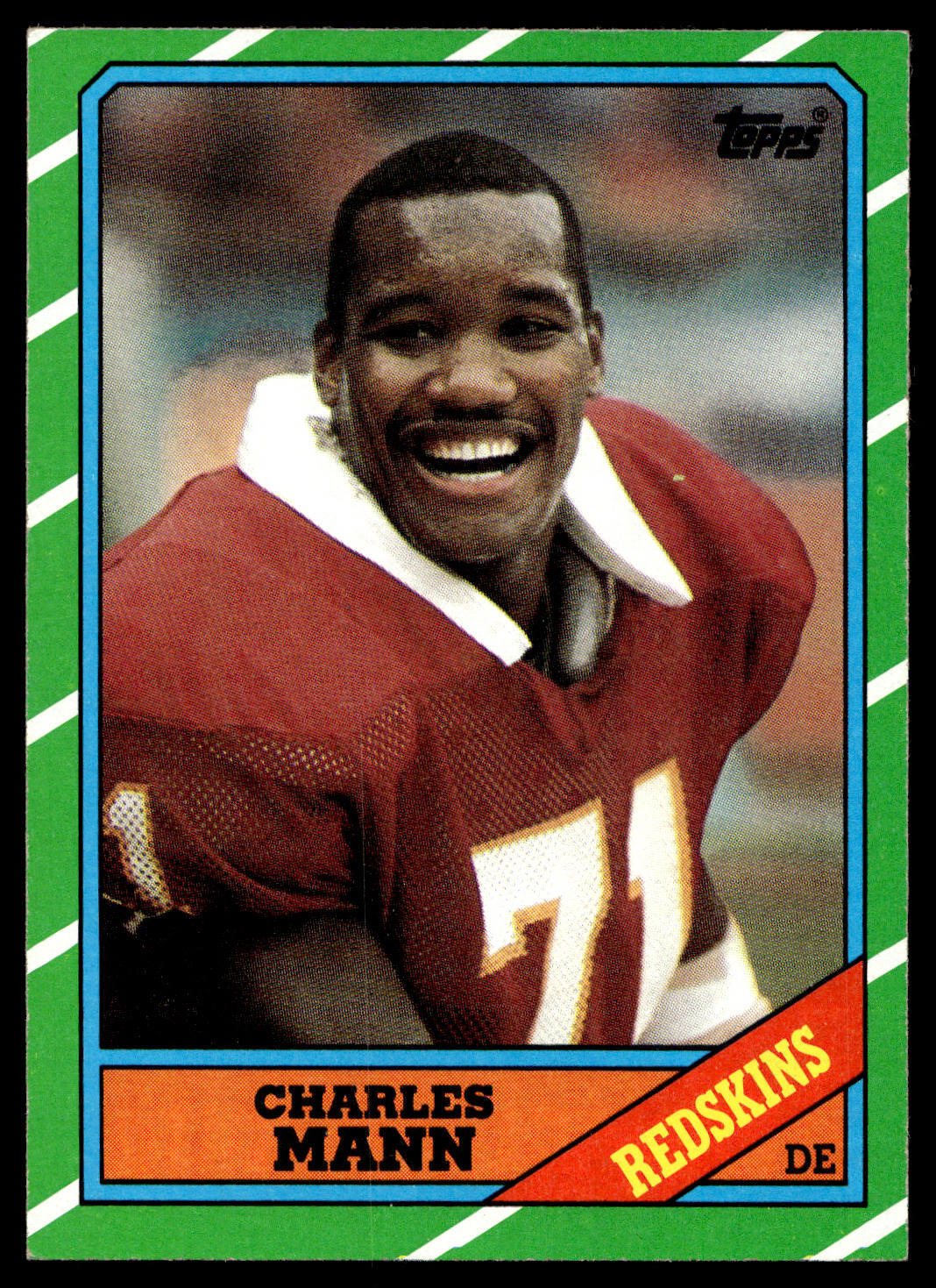 1986 Topps - #181 Charles Mann EX