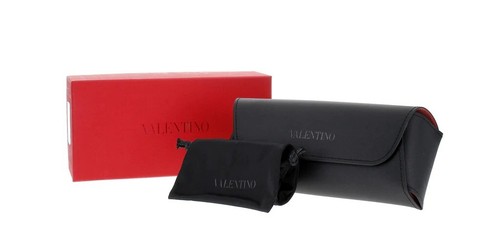 Authentic Valentino Eyeglasses VA 1009 - 3036 Azure/Gunmetal w/Demo 51mm "NEW" - Picture 5 of 5