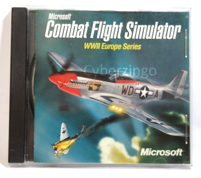 その他 Microsoft Combat Flight Simulator Microsoft Combat Flight Simulator WWII Series Game CD-ROM Vintage