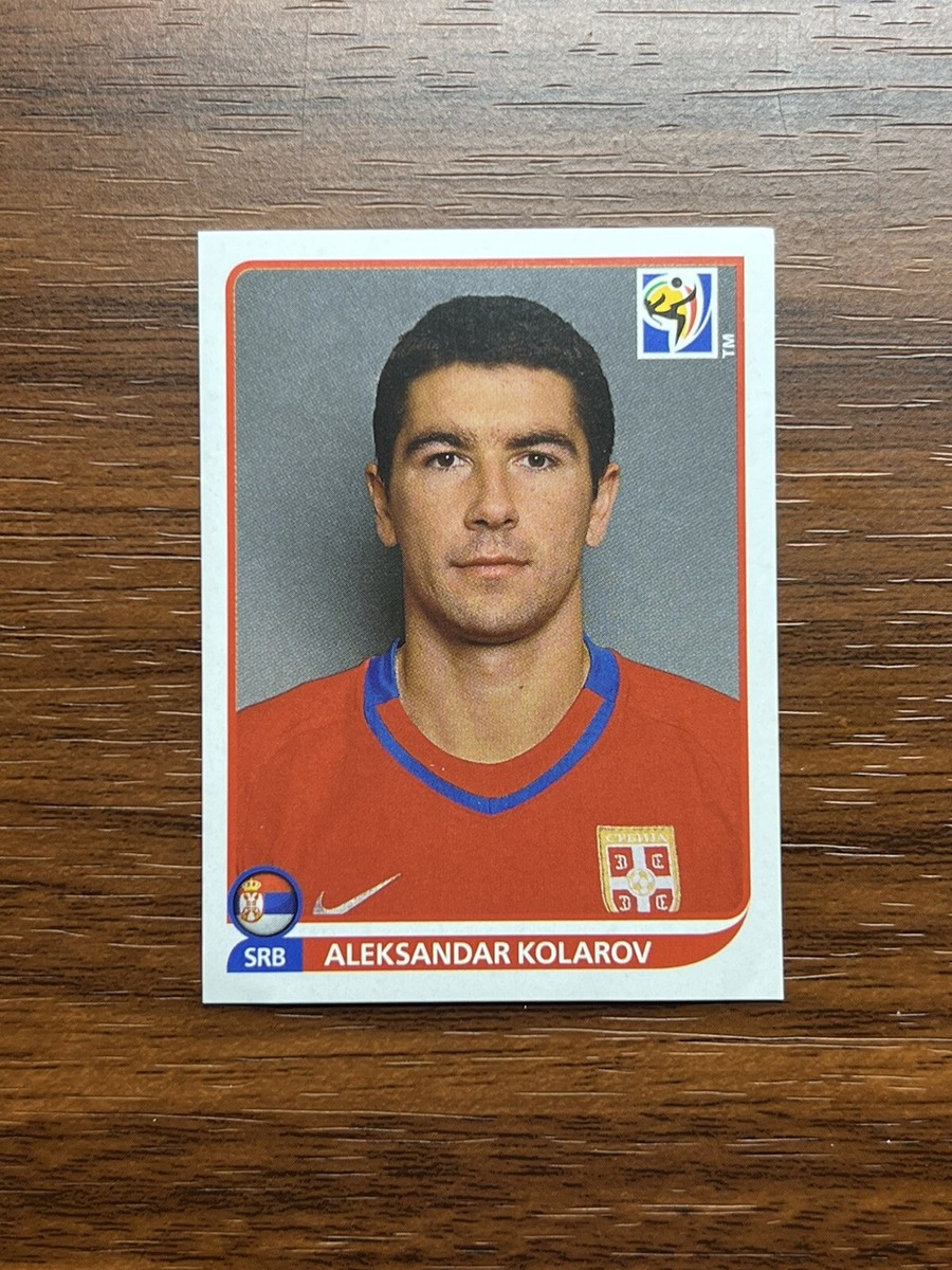 2010 Panini World Cup Stickers Aleksandar Kolarov #304 Sticker