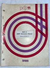 PDP-11 SORT Reference Manual - DEC / Digital Equipment Corp