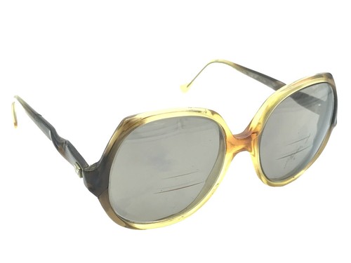 Vintage VICTORY OPTICAL Rosalia Yellow 50/20 Eyeglass Frame New