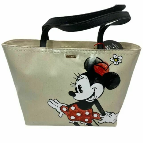 Borsa Kate Spade Disney Minnie Mo Francis Nuova con etichette e borsa