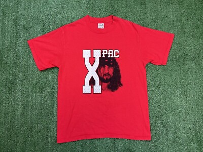 Vintage WWF 2001 X-Pac Shirt Size Medium Wrestling Attitude Era